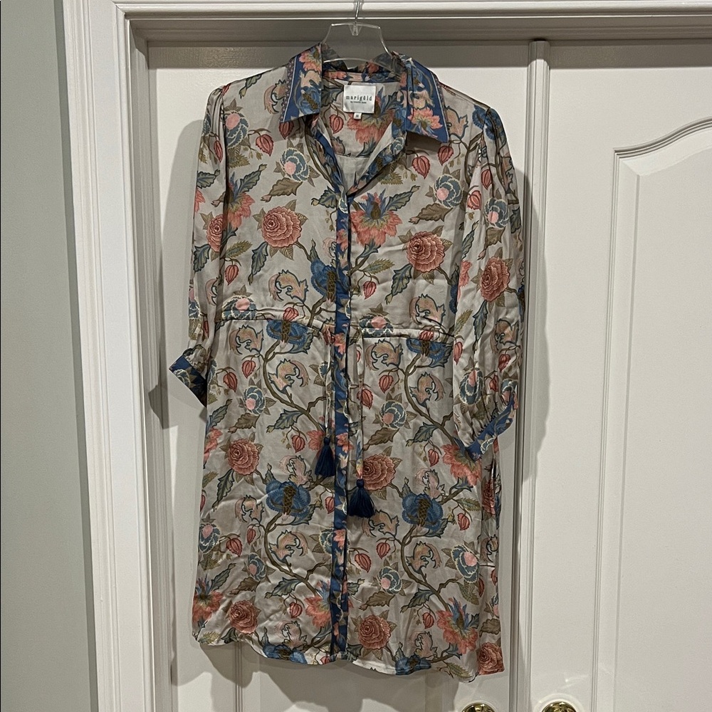 NWOT Marigold by Victoria Dunn floral dress size M